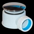 Doucheplug 40 laag model H= 55 mm 