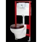 landelijk inbouw toilet 