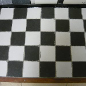 15x15 zwart wit getrommeld -0