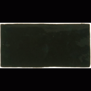 7,5x15 handvorm glans zwart -0
